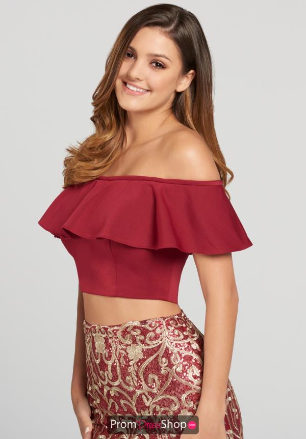Ellie Wilde Jersey Fitted Dress EW118127