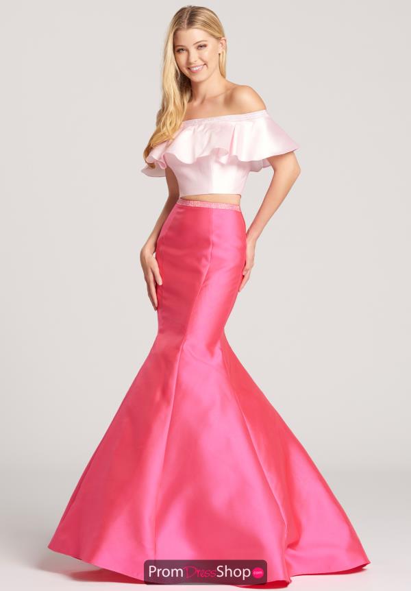 Ellie Wilde Two Piece Mermaid Dress EW118162