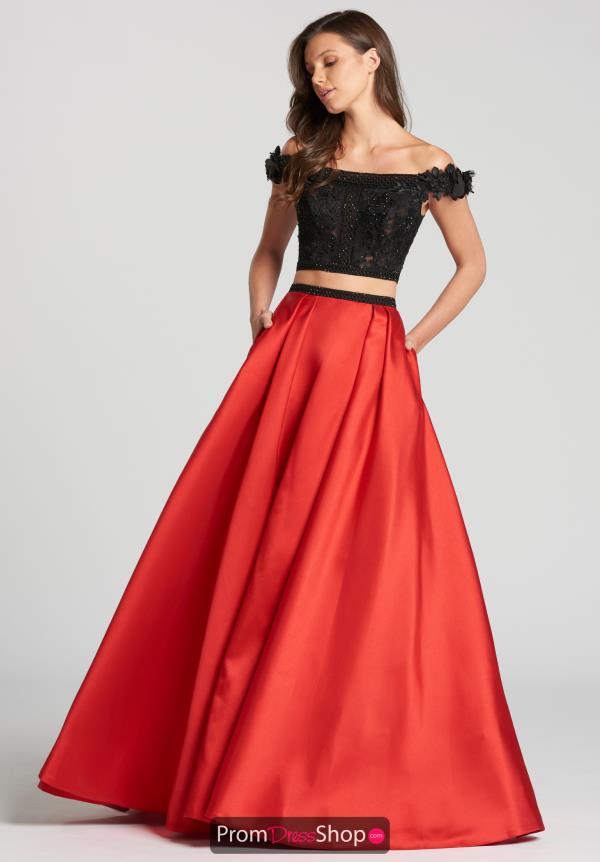 Ellie Wilde Two Piece A Line Dress EW118168