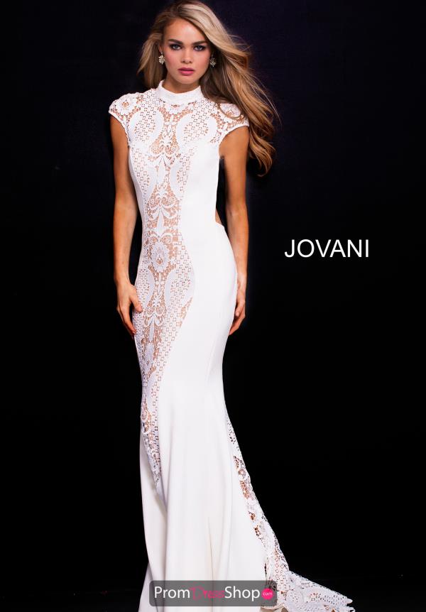 Jovani Long Lace Dress 50727