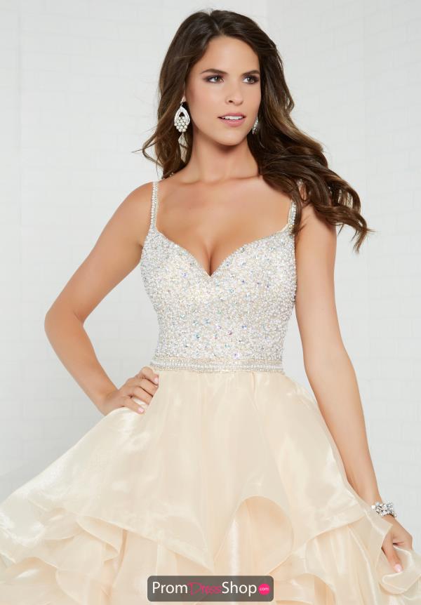 Tiffany Beaded Ball Gown Dress 16300