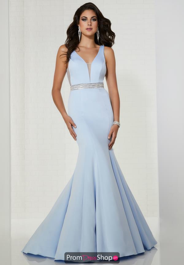 Tiffany Open Back Long Dress 46133