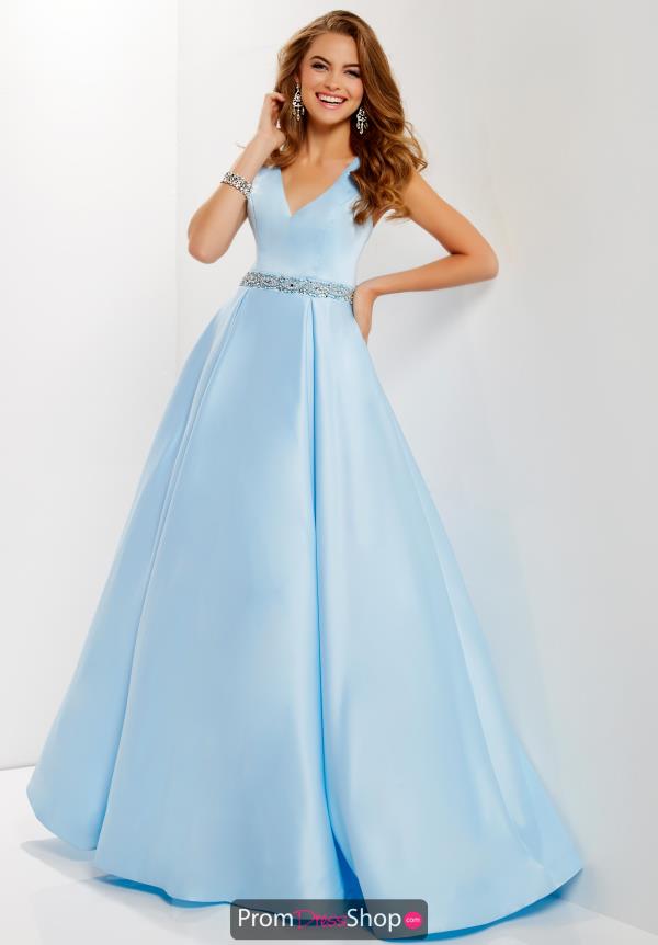 Studio 17 Long Satin Dress 12654