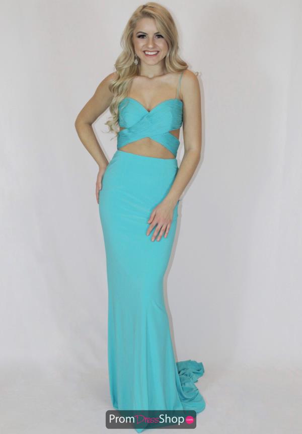 Sherri Hill Long Jersey Dress 51012