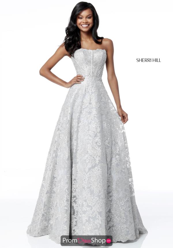 Sherri Hill Corset Long Dress 51572