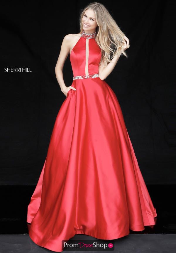 Sherri Hill Long A Line Dress 51589