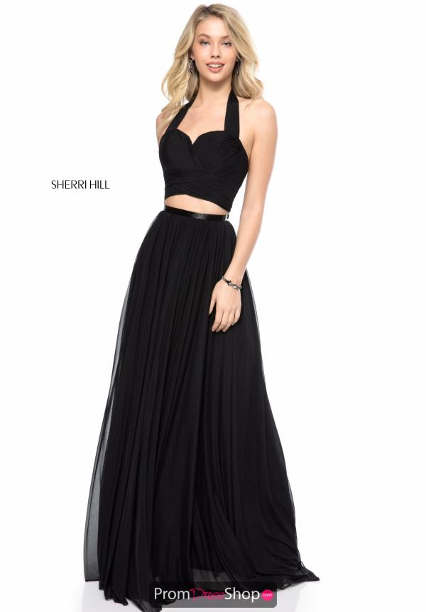 Sherri Hill A Line Beaded Dress 51900
