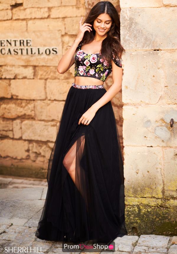 Sherri Hill Two Piece A Line Dress 51944