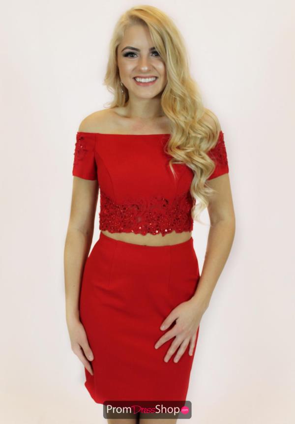 Sherri Hill Short Two Piece Dress 51537