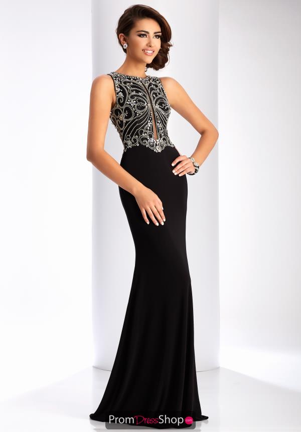 Clarisse Long Fitted Dress 3075