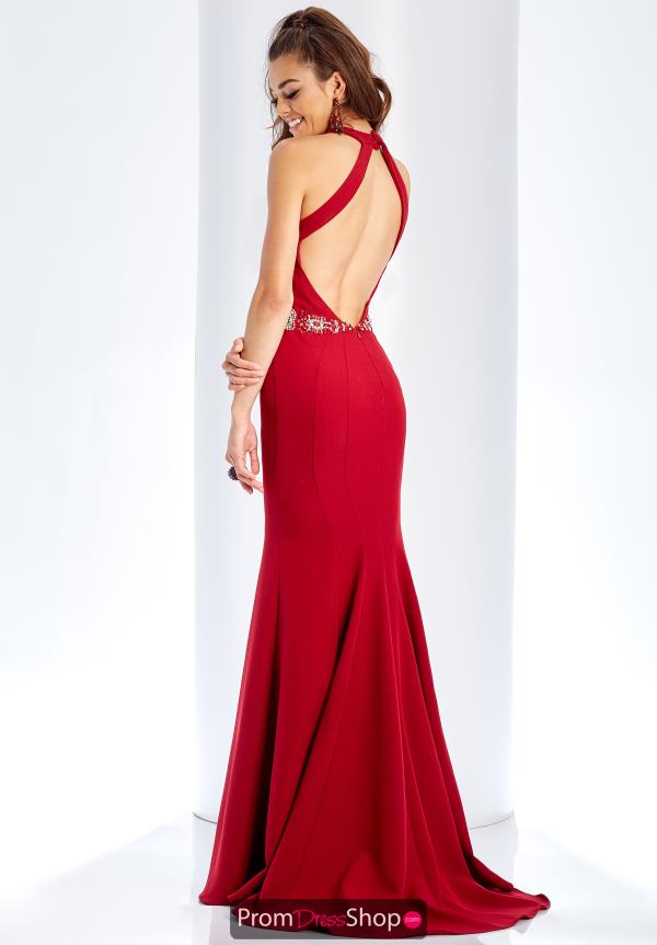 Clarisse Open Back Fitted Dress 3417