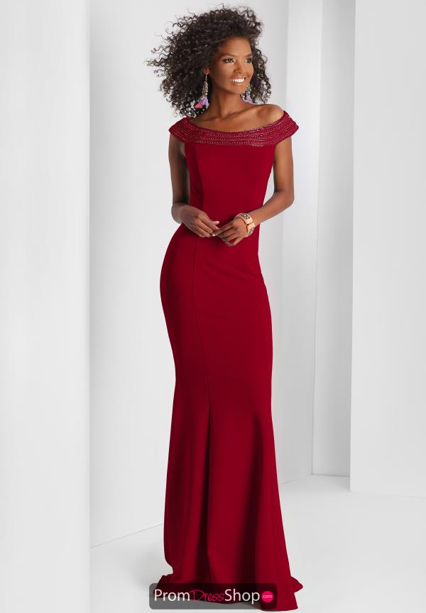 Clarisse Long Jersey Dress 3432