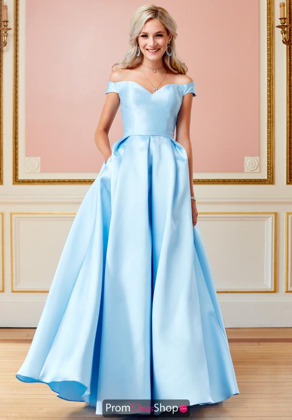 Clarisse Long A Line Dress 3442