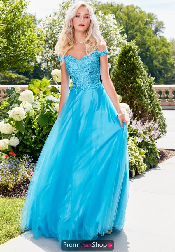 Clarisse Long A Line Dress 3553