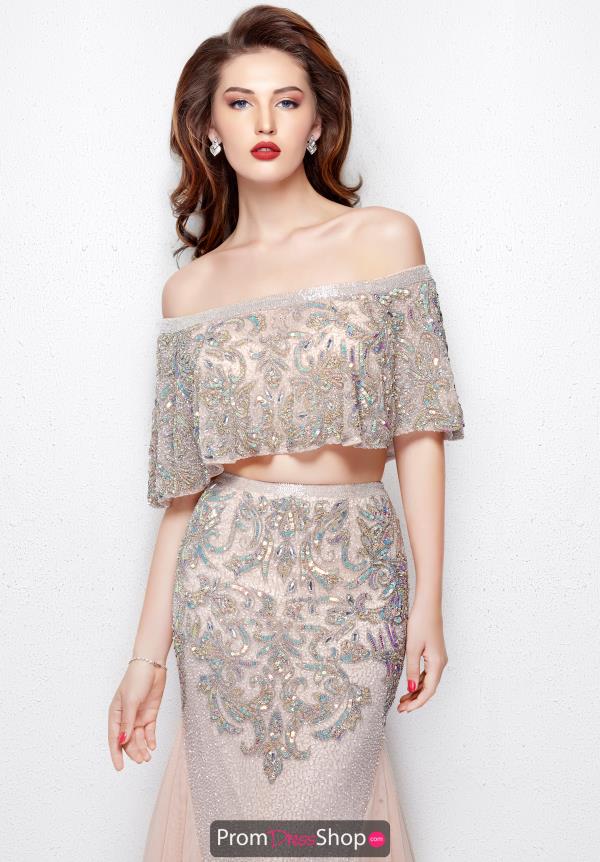 Primavera Long Two Piece Dress 3034