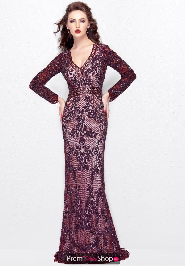 Primavera Beaded Long Dress 1990