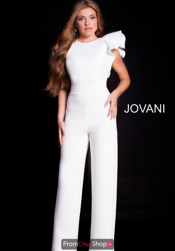 Jovani High Neckline Jump Suit 57239