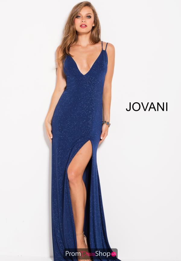Jovani Fitted Jersey Dress 58557