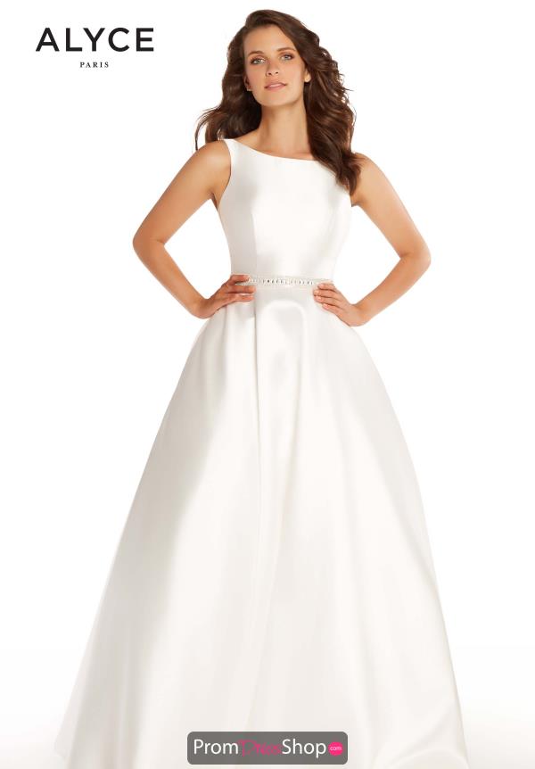 Alyce Paris A Line Long Dress 60113