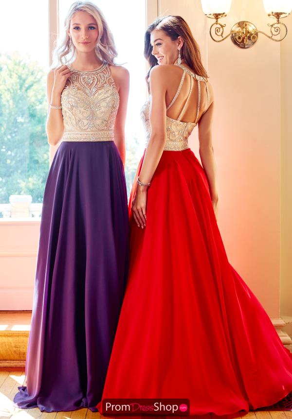 Clarisse Long Chiffon Dress 3465