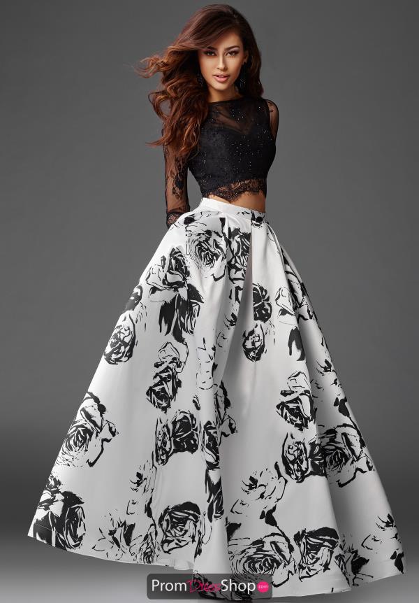 Clarisse Two Piece A Line Dress 3579