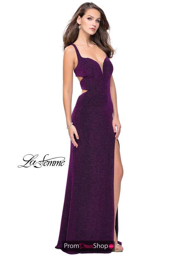 La Femme Sweetheart Fitted Dress 25215