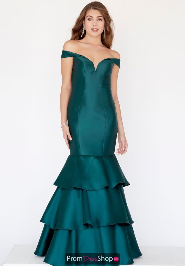 Jolene Taffeta Cap Sleeved Dress E80014