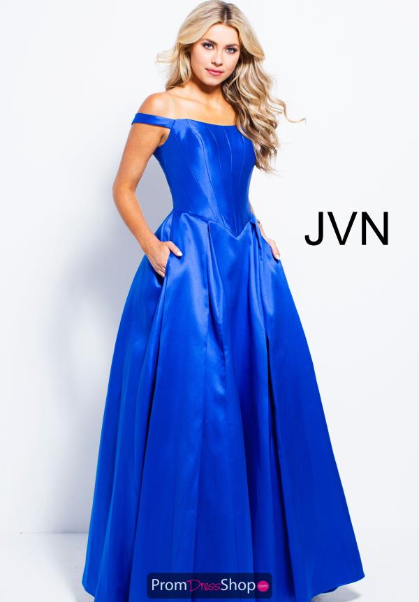 JVN by Jovani Long A Line Dress JVN51356