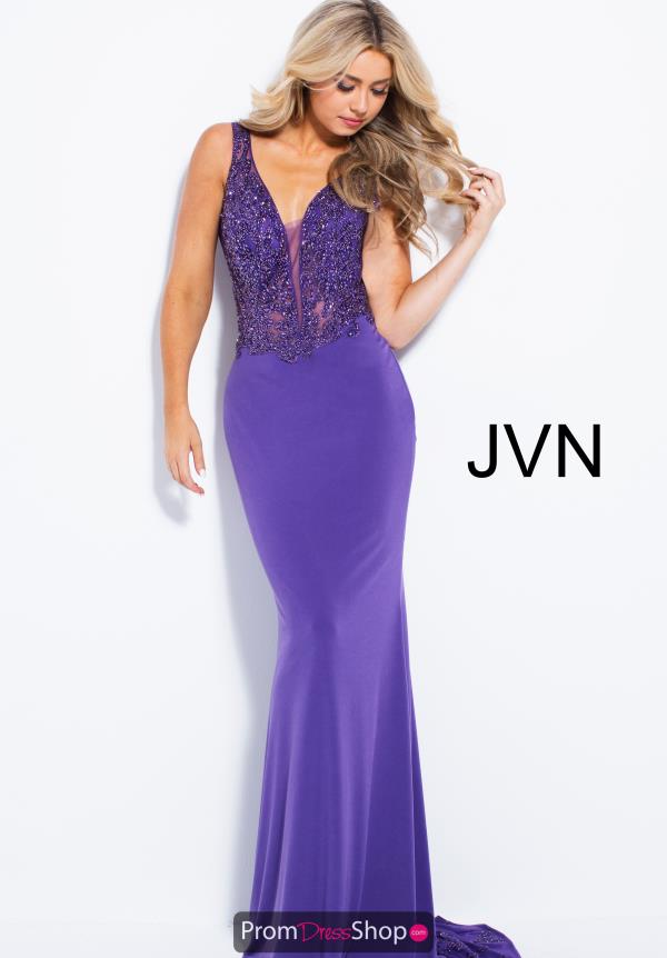 JVN by Jovani Long Jersey Dress JVN58124