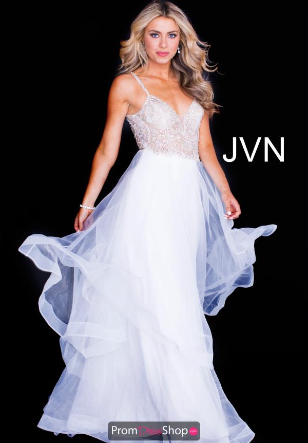 JVN by Jovani Long A Line Dress JVN50407