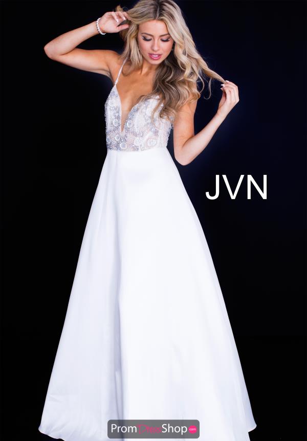 JVN by Jovani Long A Line Dress JVN51328