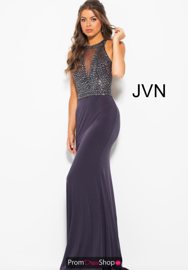 JVN by Jovani Long Jersey Dress JVN53130