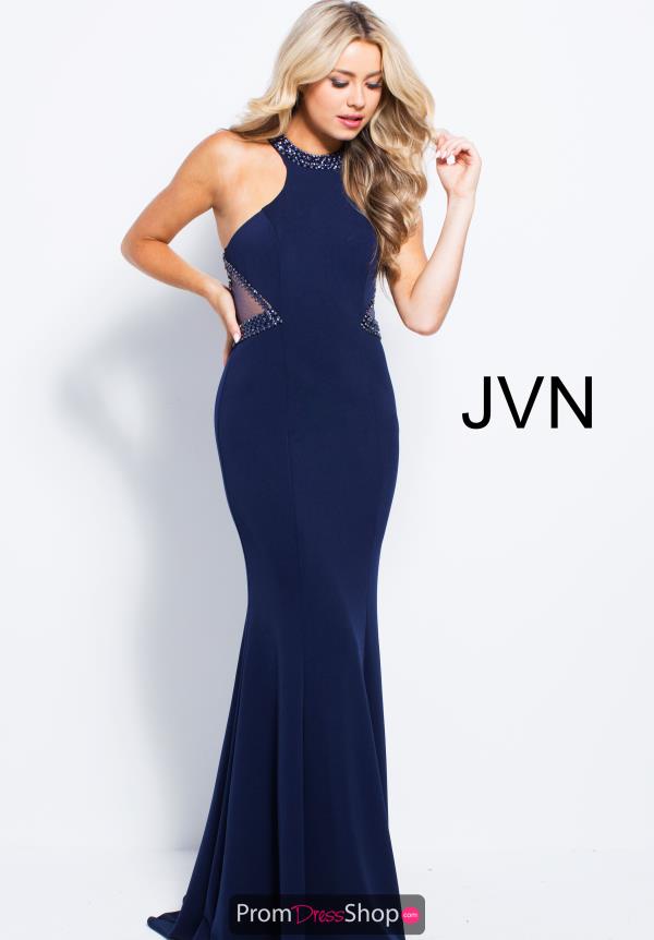 JVN by Jovani Long Jersey Dress JVN53133
