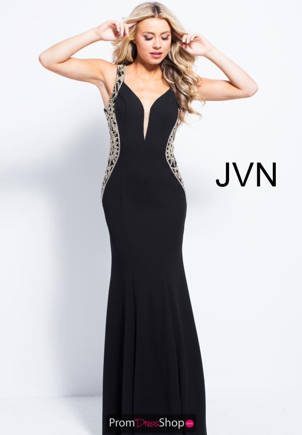 JVN by Jovani Long Jersey Dress JVN53351