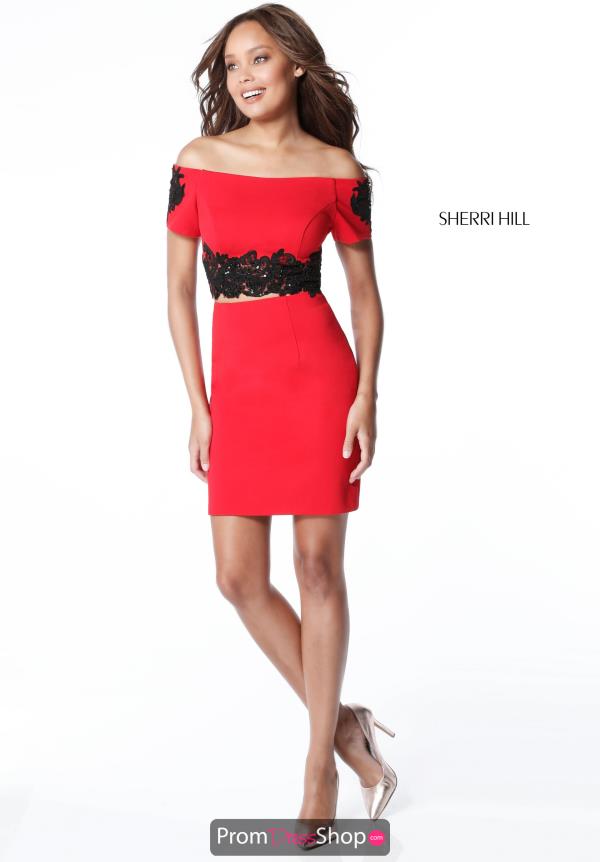 Sherri Hill Short Two Piece Dress 51537