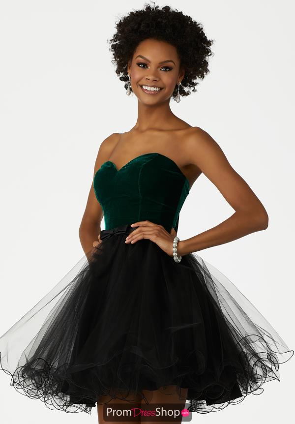 MoriLee Sticks & Stones Sweetheart Neckline Dress 33010