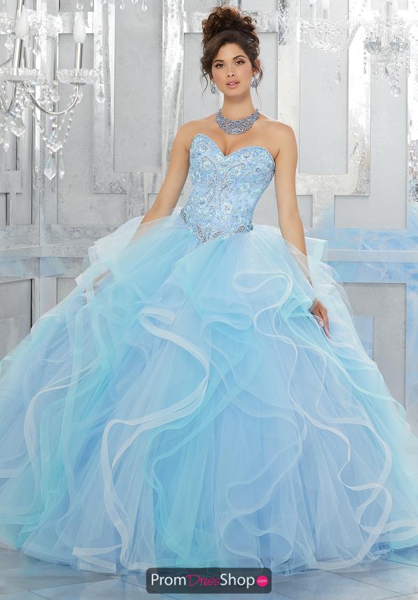 Vizcaya Quinceanera Ruffle Skirt Dress 89146