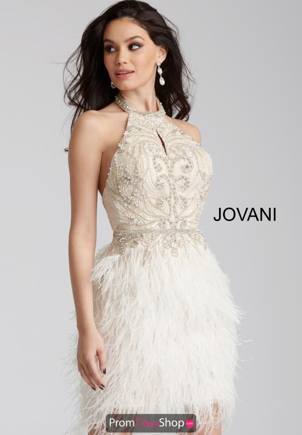 Jovani Cocktail Beaded Dress 45547