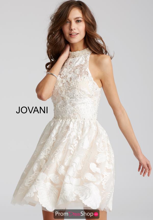 Jovani Cocktail Lace Dress 53048