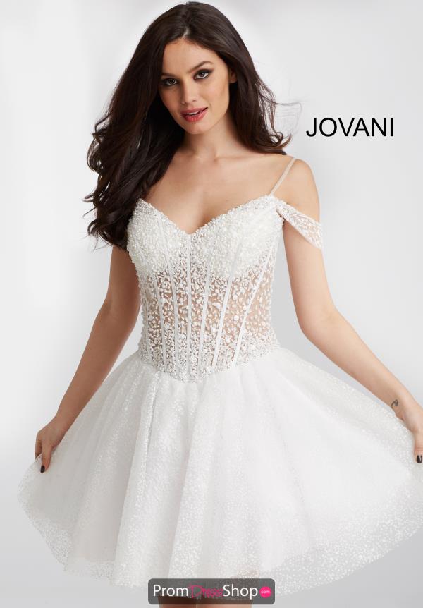 Jovani Cocktail Beaded Dress 55249