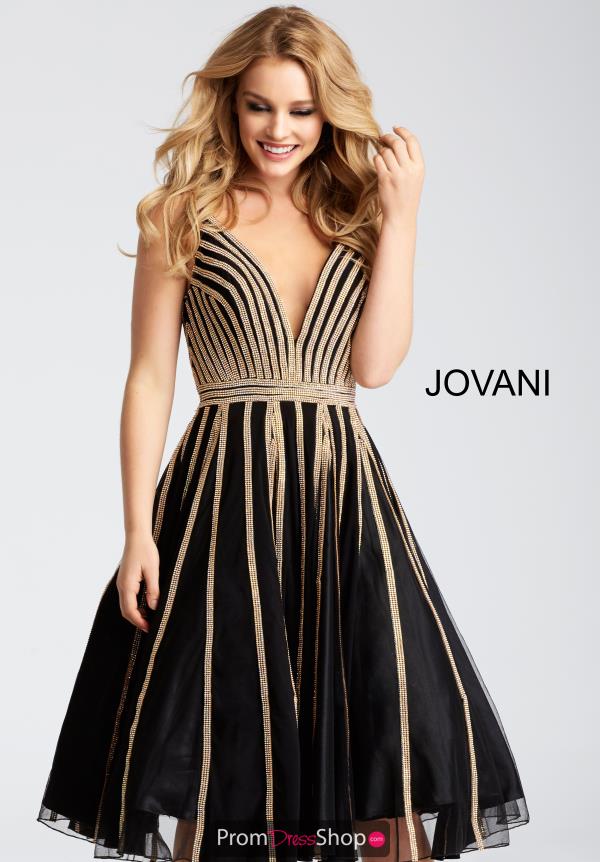 Jovani Cocktail Beaded Dress 56000