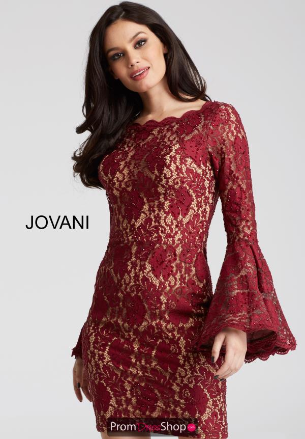 Jovani Cocktail Lace Dress 58594