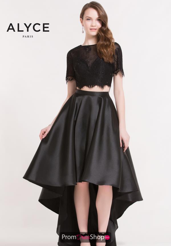 Alyce Paris High Low Dress 3733