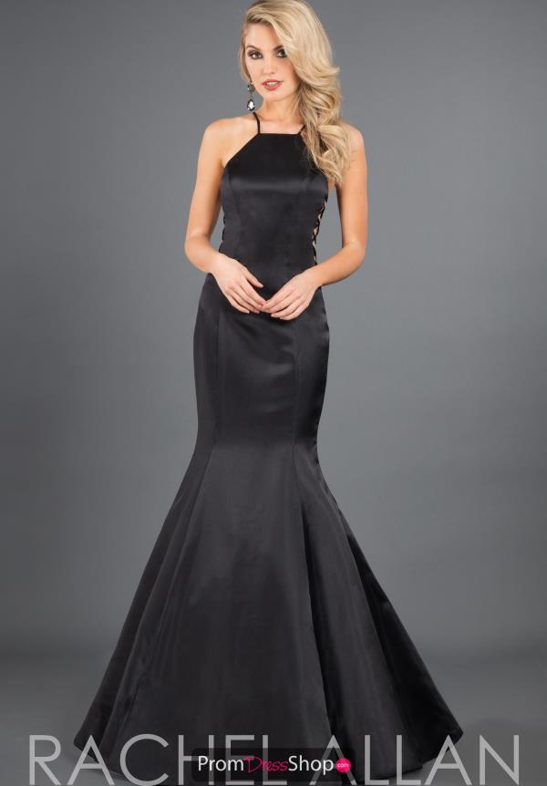 Rachel Allan Satin Long Dress 8280