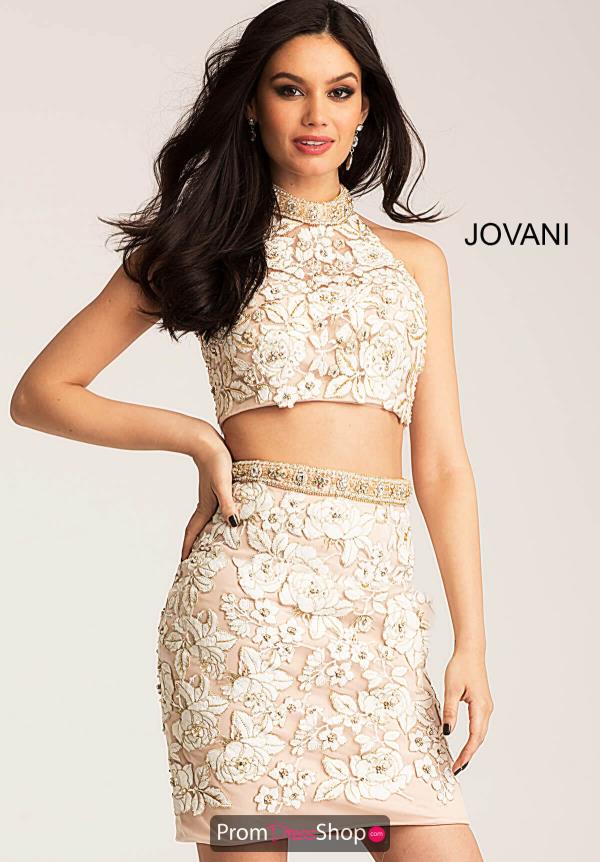 Jovani Cocktail Two Piece Dress 55241