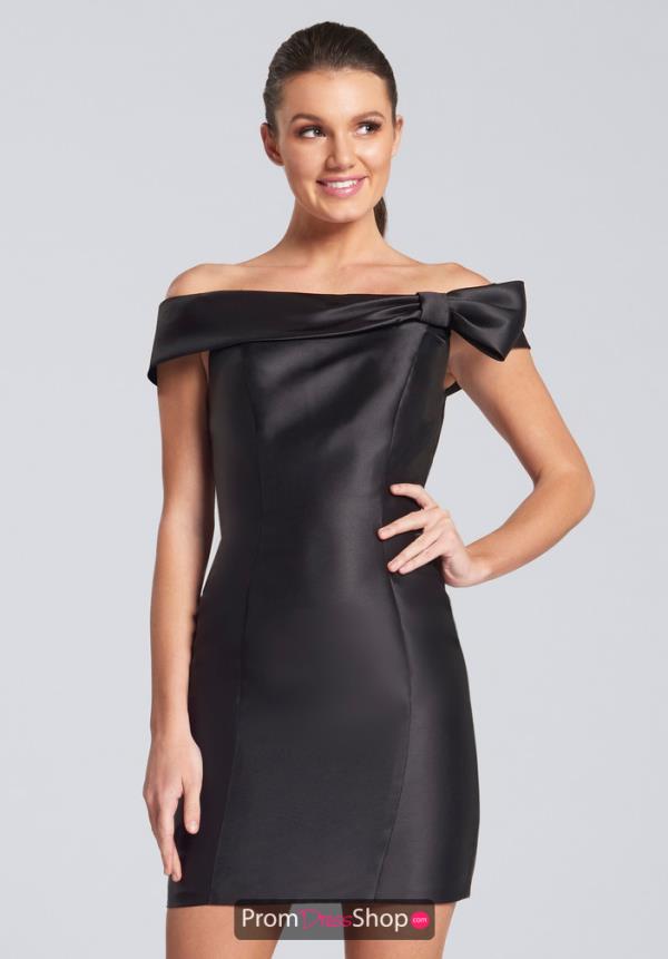 Ellie Wilde Off the Shoulder Fitted Dress EW21708S