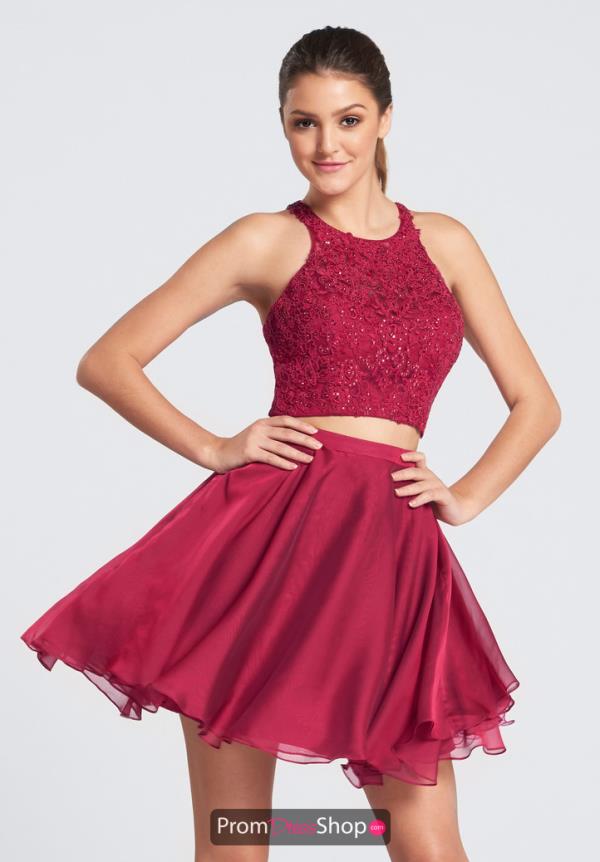 Ellie Wilde A Line Lace Dress EW21761S