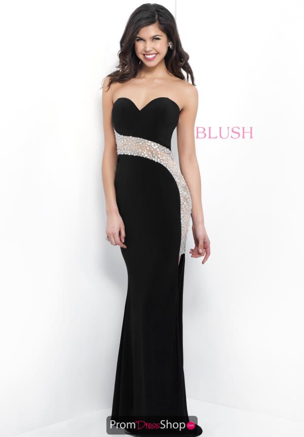 Blush Fitted Jersey Dress 11390