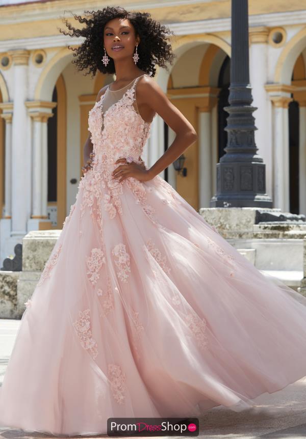 Mori Lee Lace A Line Dress 42026