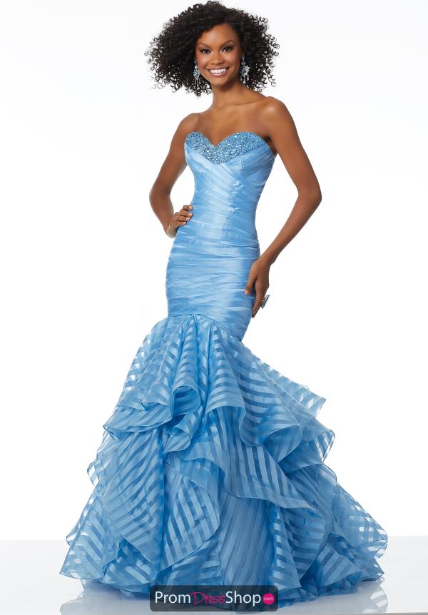 Mori Lee Beaded Long Dress 42038